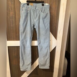 Levi's Light Blue Corduroy Men's Pants